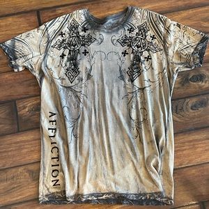 Affliction shirt XXL